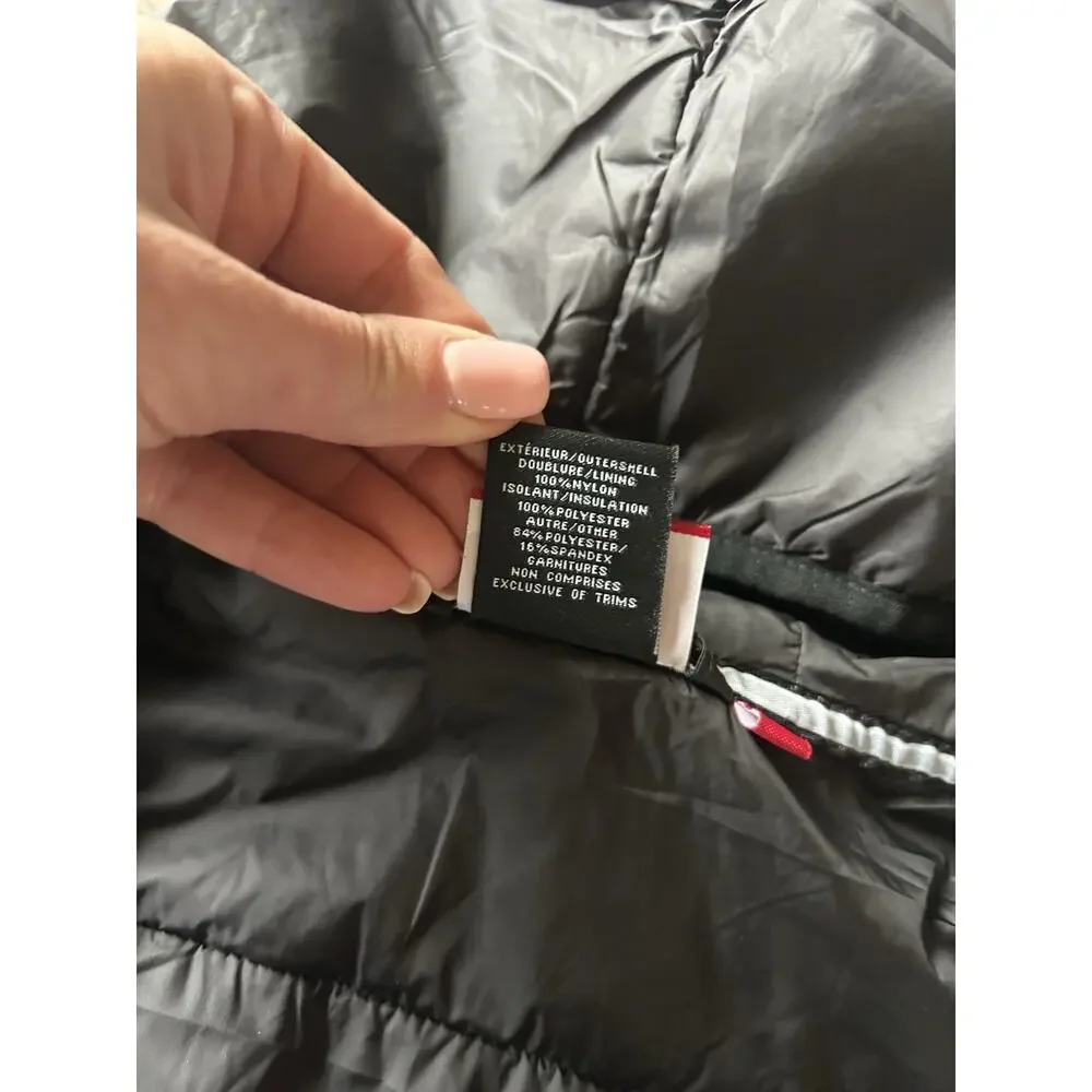 Swix Mayen Insulated Ski Vest Women’s S Blue Black Hooded Winter Gorpcore Long - Picture 7 of 14